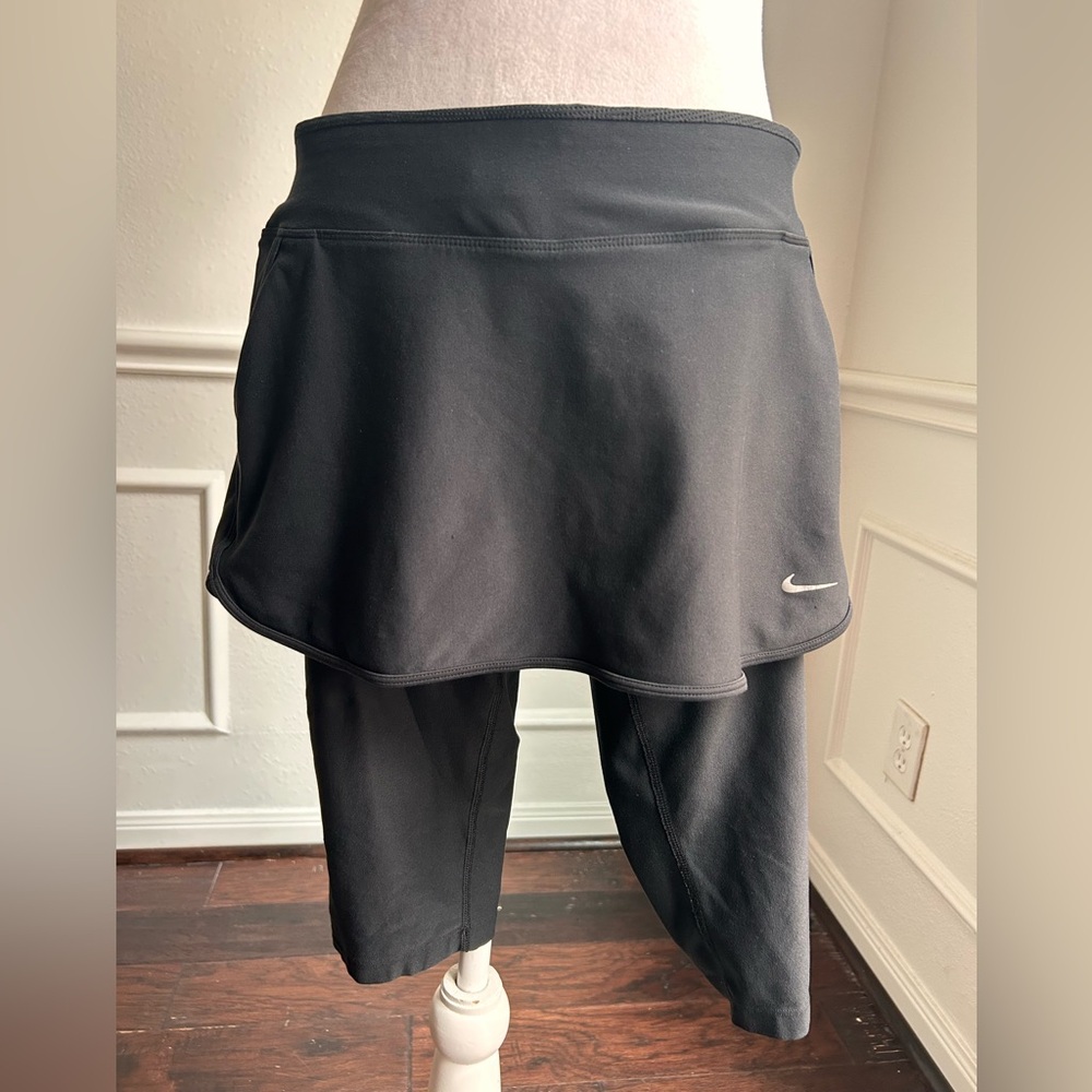 Nike Dri-fit Running Skirted Leggings, Size Medium